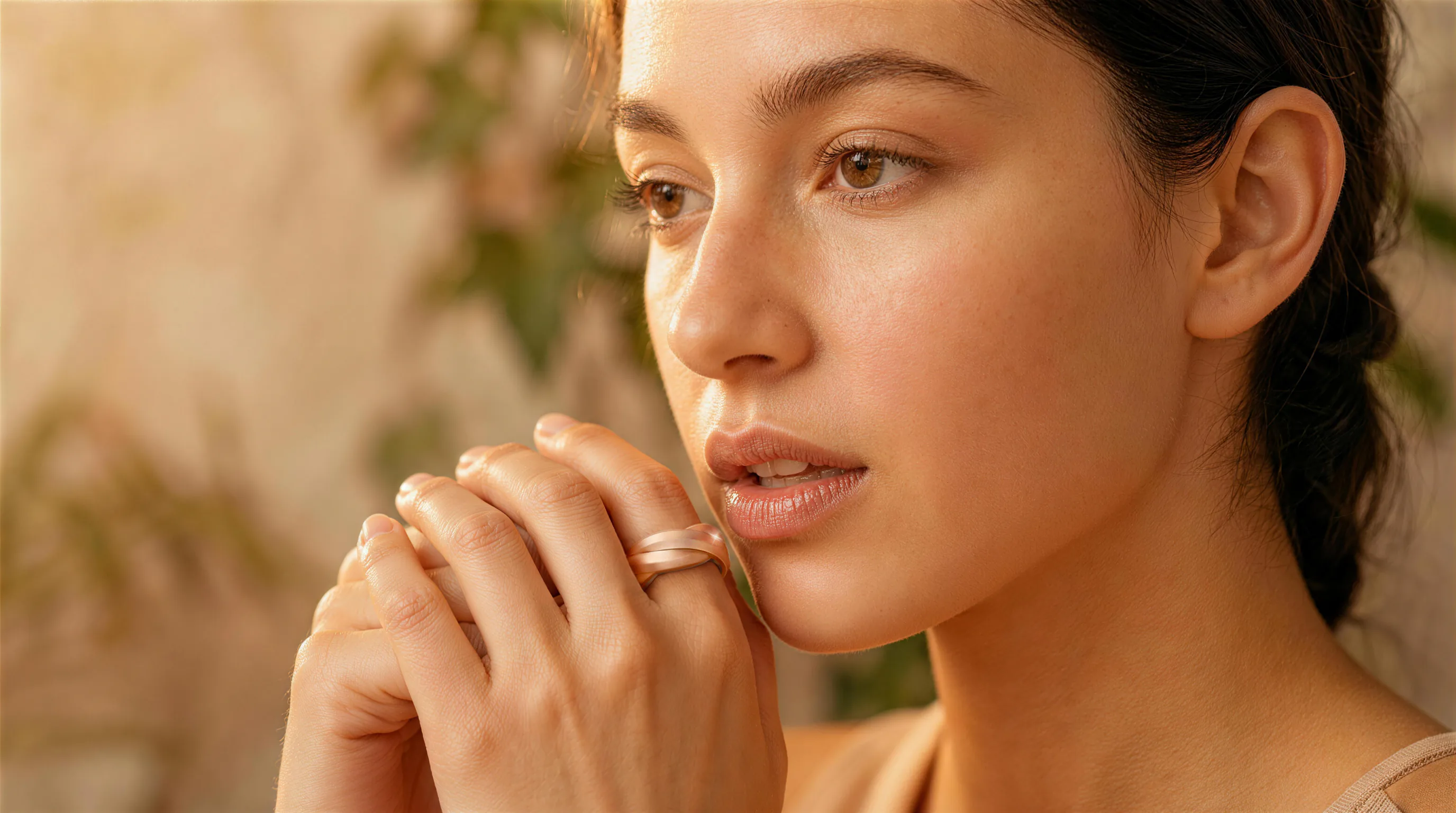 Christian smart ring - A Gentle Reminder feature